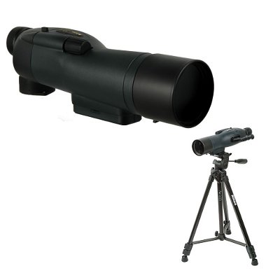 NIKON PROSTAFF 16-48x65 STRAIGHT SPOTTING SCOPE W/TRIPOD